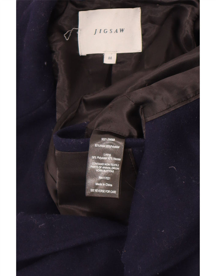 Jigsaw muški gornji kaput UK 38 srednje tamnoplava vuna
