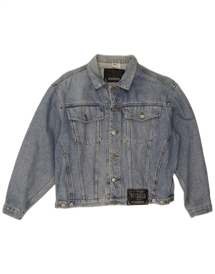 Outsider muška traper jakna UK 40 Large Blue Cotton