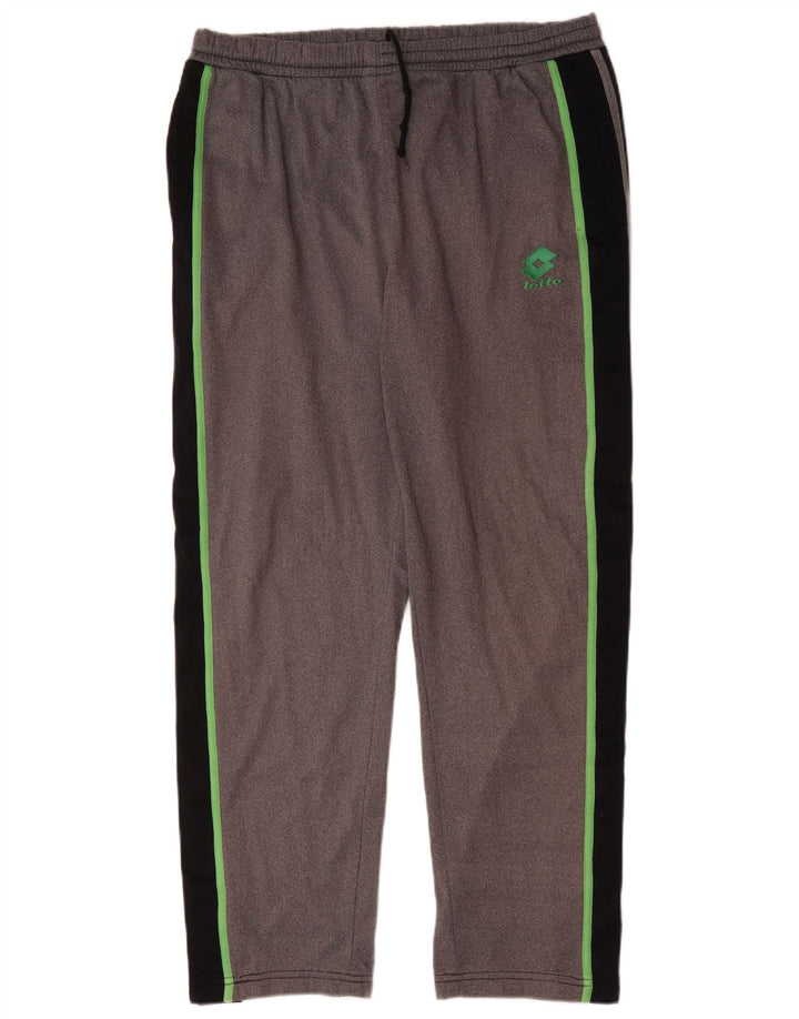 Lotto muške hlače za trenirku UK 40/42 velike sive boje poliester