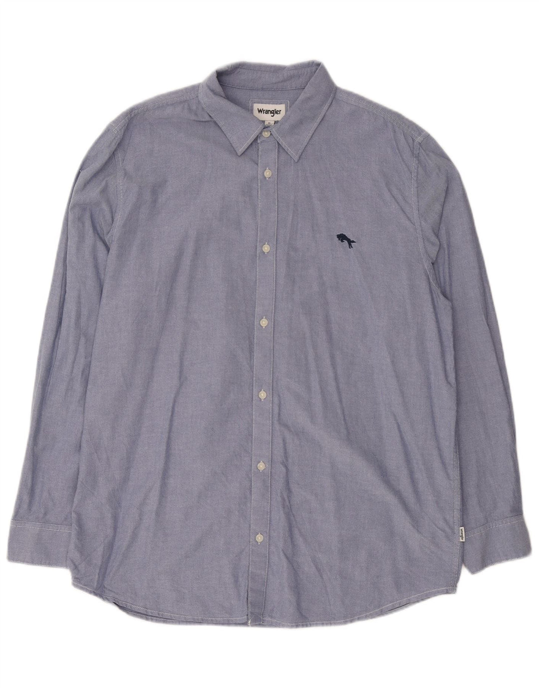 Wrangler muška majica XL plavi pamuk