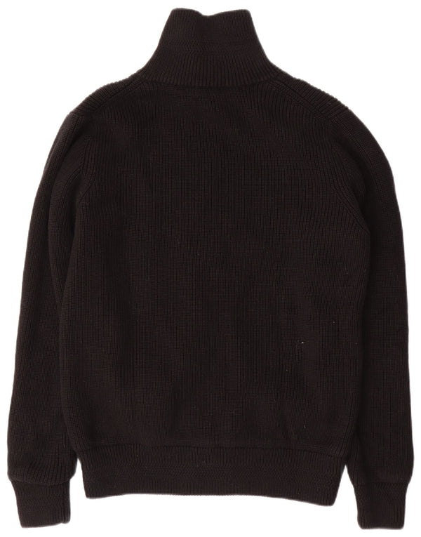 Pacific Trail muški kardigan džemper srednje veličine, crni pamuk