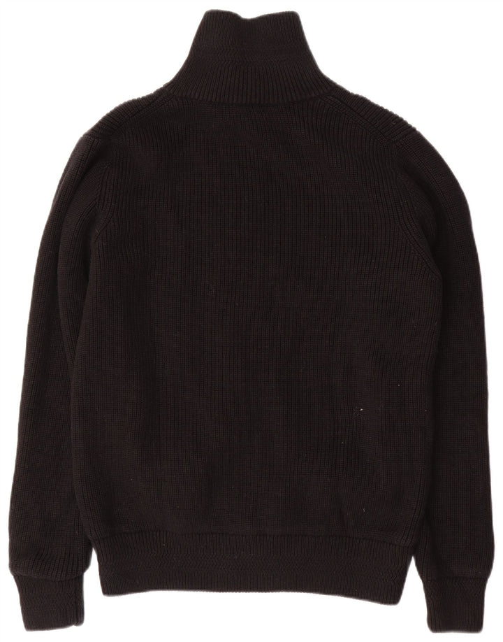 Pacific Trail muški kardigan džemper srednje veličine, crni pamuk