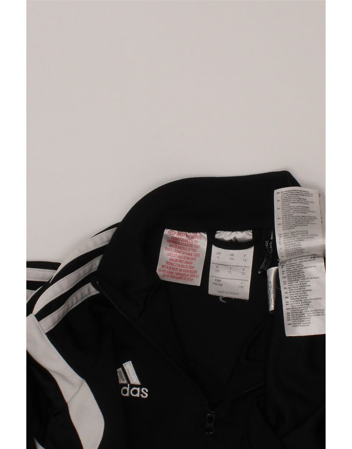 Adidas Boys Climacool Pullover Trenirka Top 11-12 Years Large Black