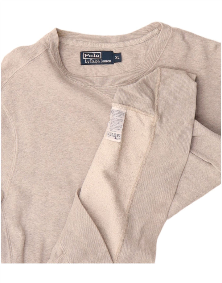 Polo Ralph Lauren muški džemper XL sivi pamuk
