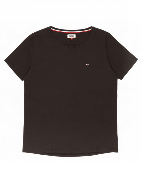 Tommy Hilfiger Ženska majica kratkih rukava UK 16 Large Black