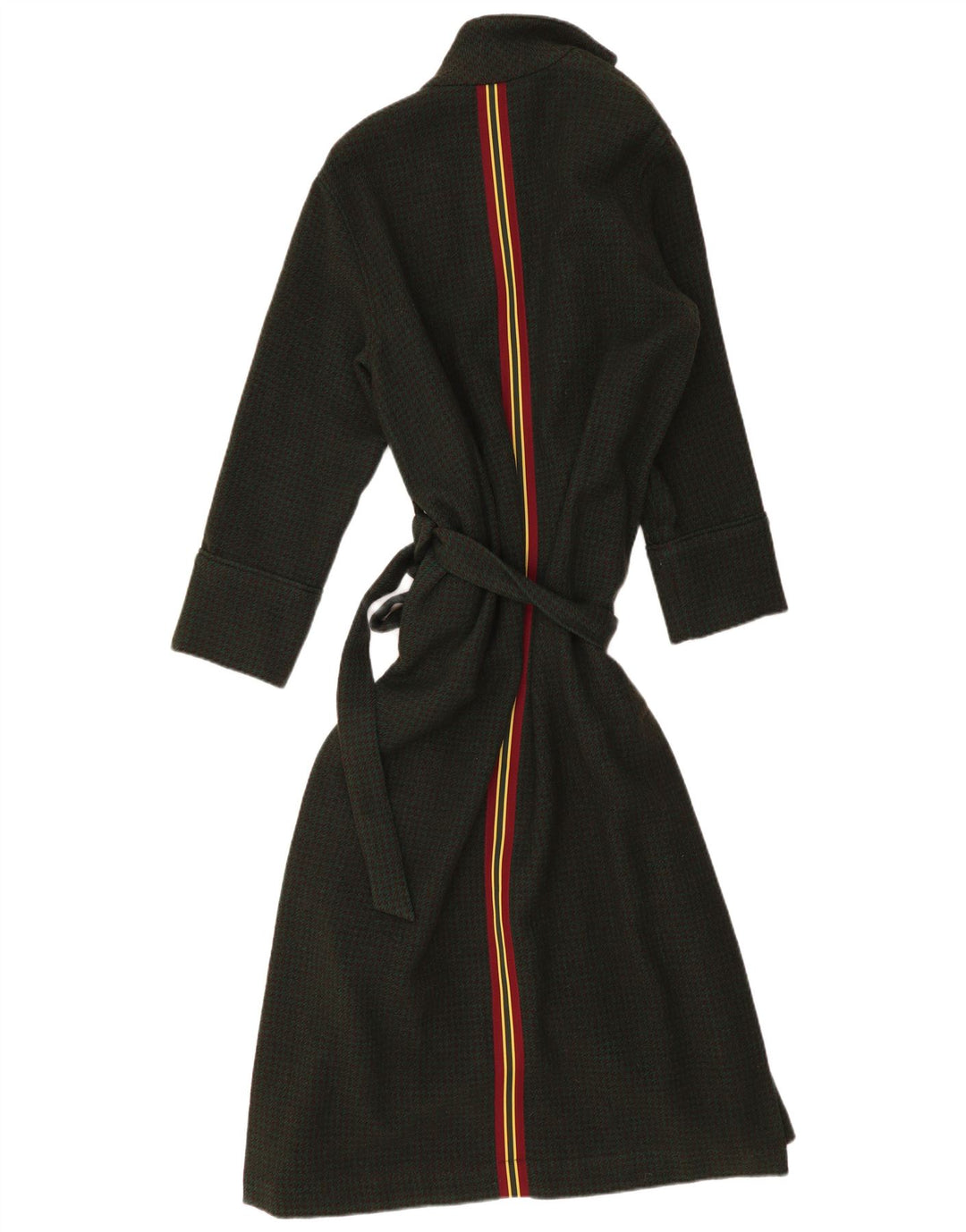 BELLEROSE ženski kaput s ogrtačem US 2 XS kaki boje ptičje zube vuneni