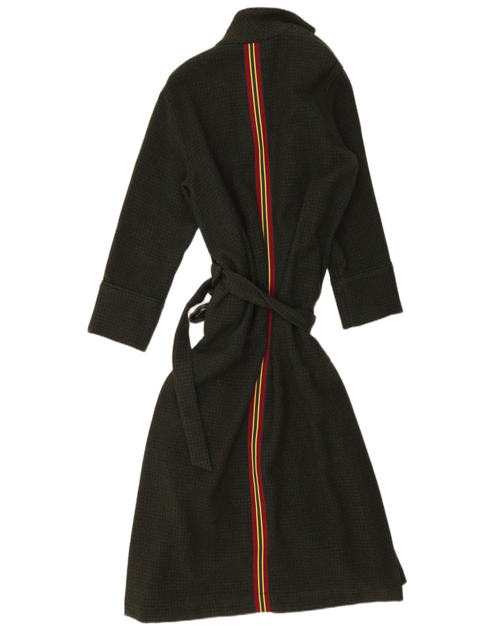 BELLEROSE ženski kaput s ogrtačem US 2 XS kaki boje ptičje zube vuneni