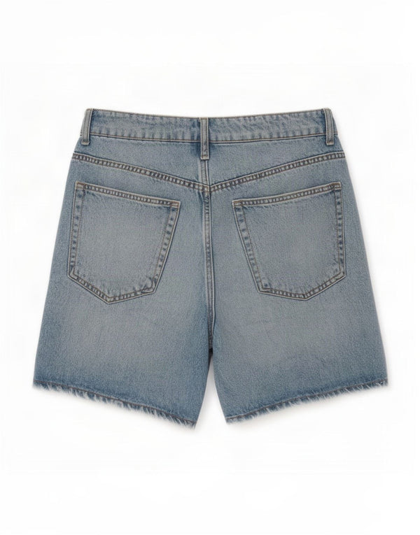 Zara ženske traper kratke hlače visokog struka EU 44 XL W34 plave