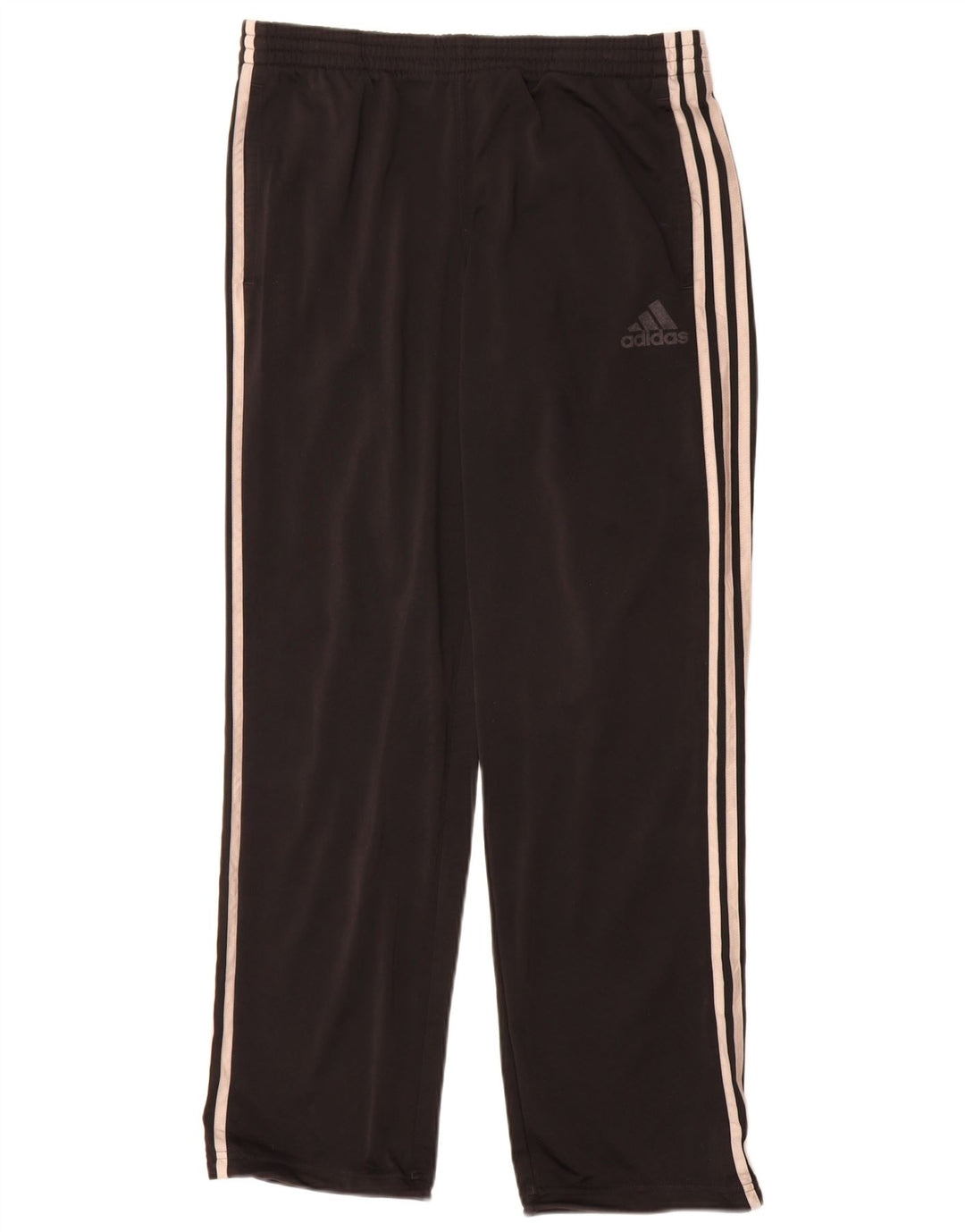 Adidas muške trenirke srednje crne poliesterske hlače