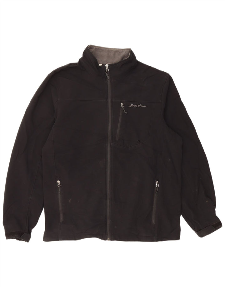 EDDIE BAUER Muška jakna vjetrovka UK 42 XL crni poliester