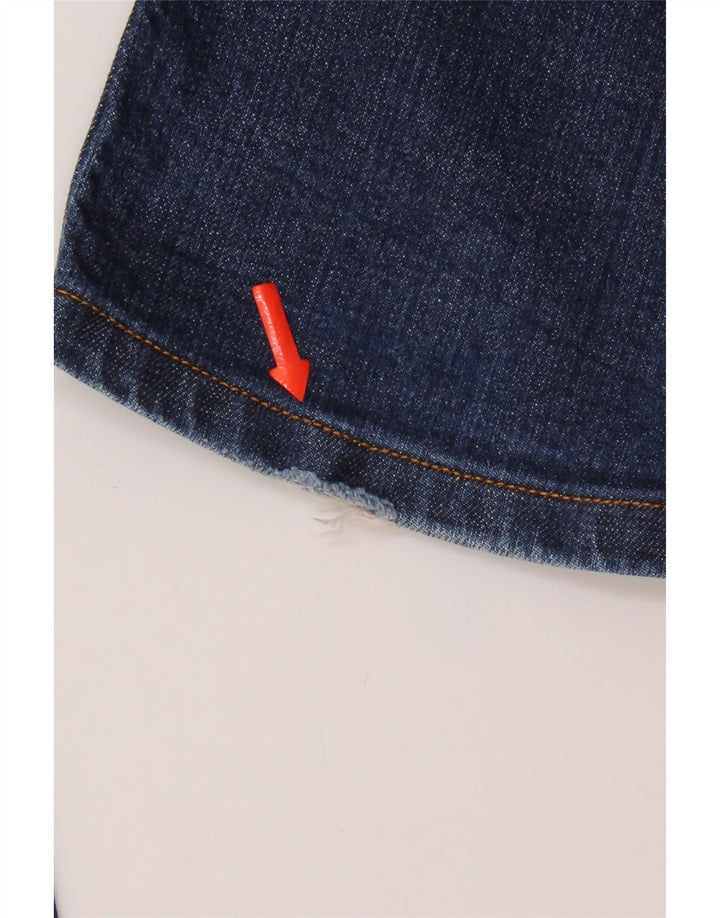 Levi's ženske 570 ravne traperice W28 L28 plavi pamuk