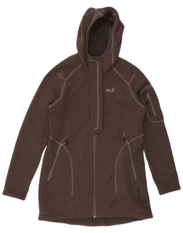 JACK WOLFSKIN Ženska gornja jakna s kapuljačom UK 16 Large Brown