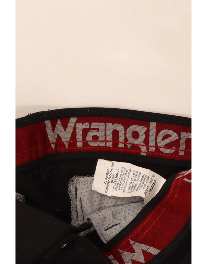 WRANGLER Muške uske Cargo hlače W34 L30 crni najlon