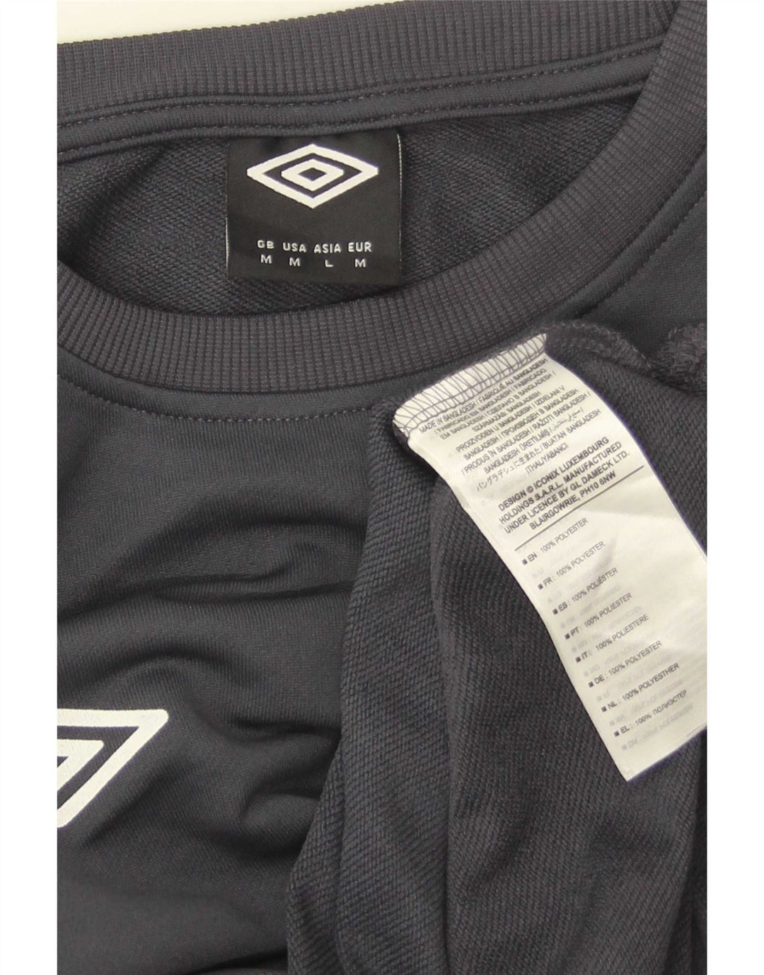 Umbro muški džemper srednje sive boje od poliestera