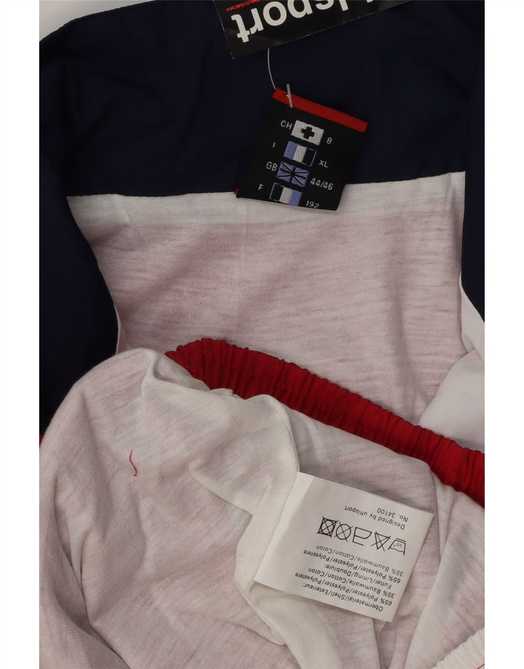 UHLSPORT Muška trenirka Gornja jakna UK 44/46 XL Višebojni Colourblock