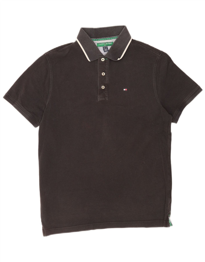 Tommy Hilfiger muška polo majica srednje crne pruge, pamuk