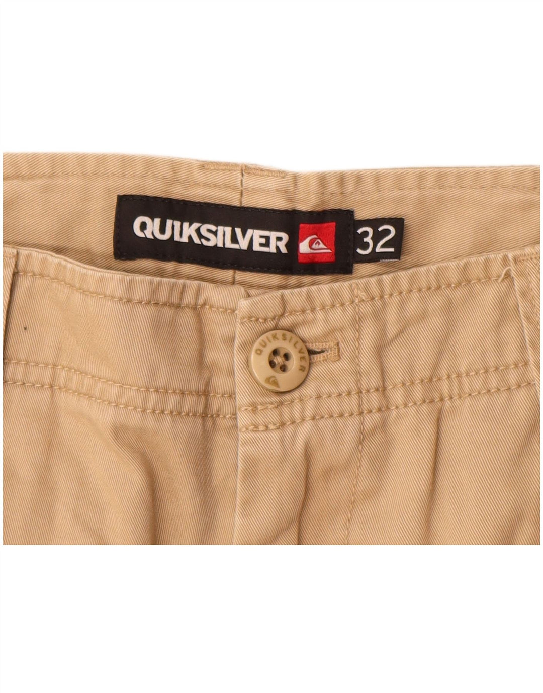 QUIKSILVER Muške kargo kratke hlače W32 srednje bež pamuk