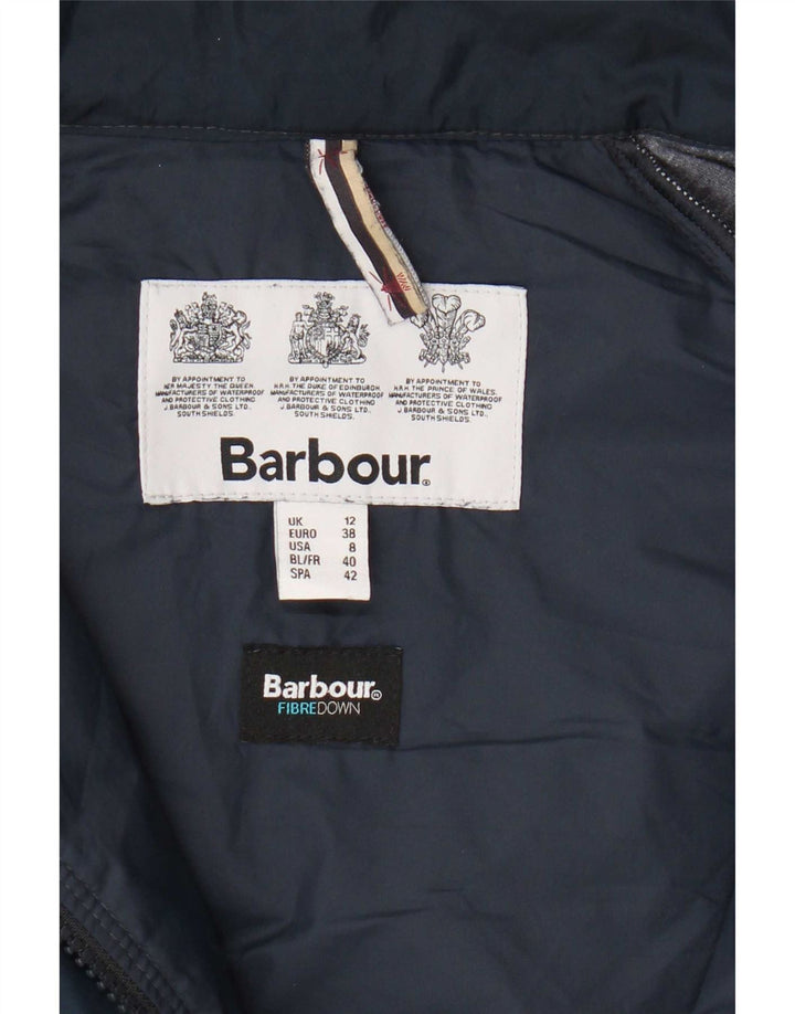Barbour ženska gornja jakna trenirke UK 12 Medium Navy Blue Colourblock