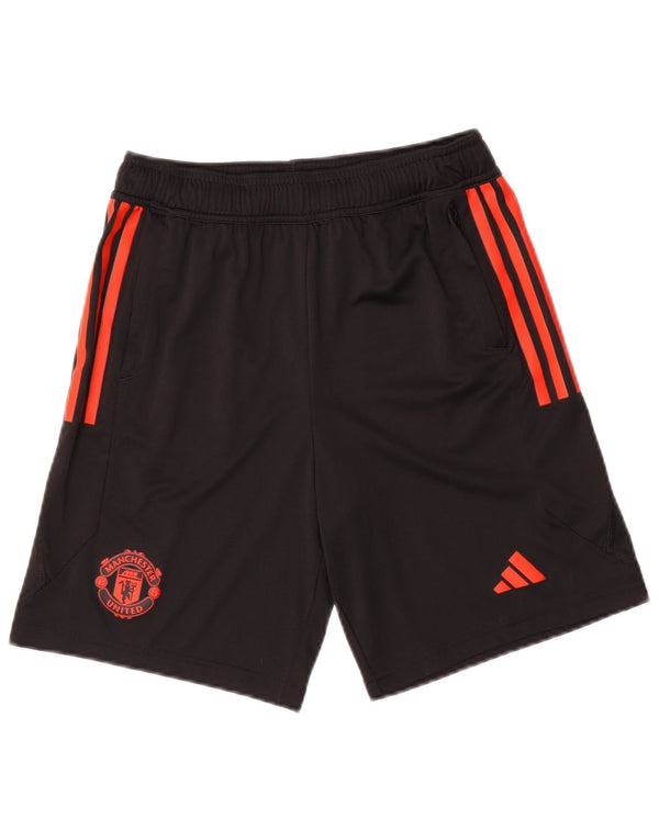 Adidas Boys Manchester United sportske kratke hlače 13-14 godina crne boje