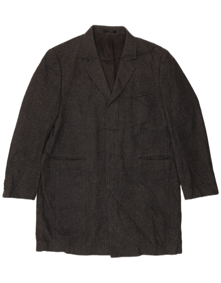 Marks & Spencer muška jakna s otvorenim sakoom UK 44 2XL siva vuna