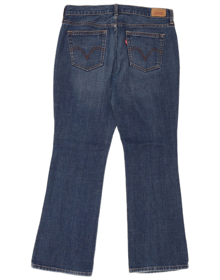 Levi's ženske 515 Bootcut traperice US 8 srednje W32 L29 plavi pamuk