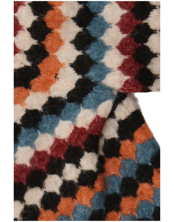 Fat Face Ženski džemper s okruglim izrezom UK 10 Mali višebojni