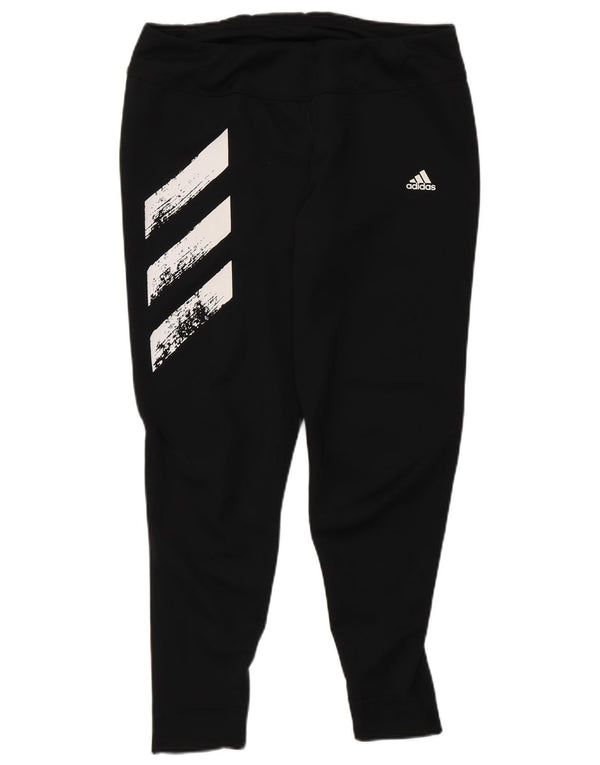 Adidas ženske Aeroready tajice UK 16/18 velike crne