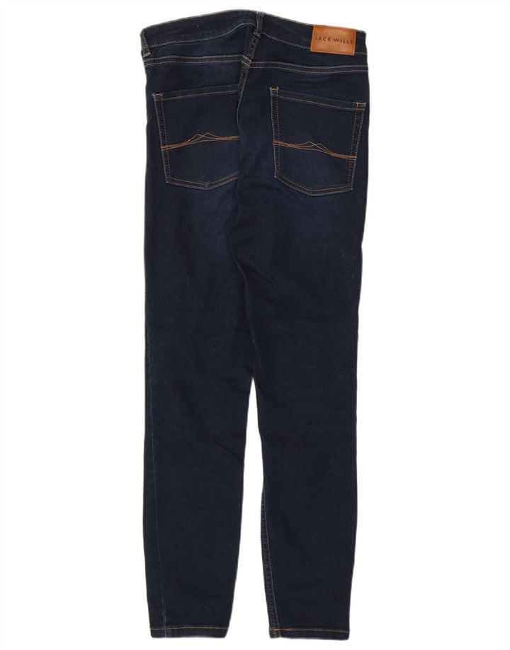 JACK WILLS Ženske kratke uske traperice W27 L25 tamnoplave