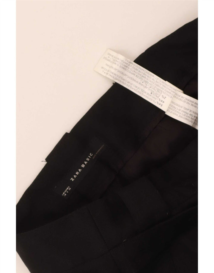 Zara ženske široke chino hlače EU 40 srednje W30 L32 crne