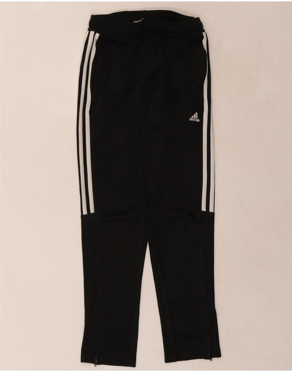 Adidas Hlače za trenirku Aeroready za dječake 11-12 godina crne poliesterske