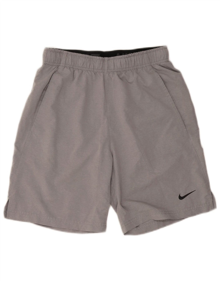 NIKE muške Dri Fit sportske kratke hlače male sive boje od poliestera