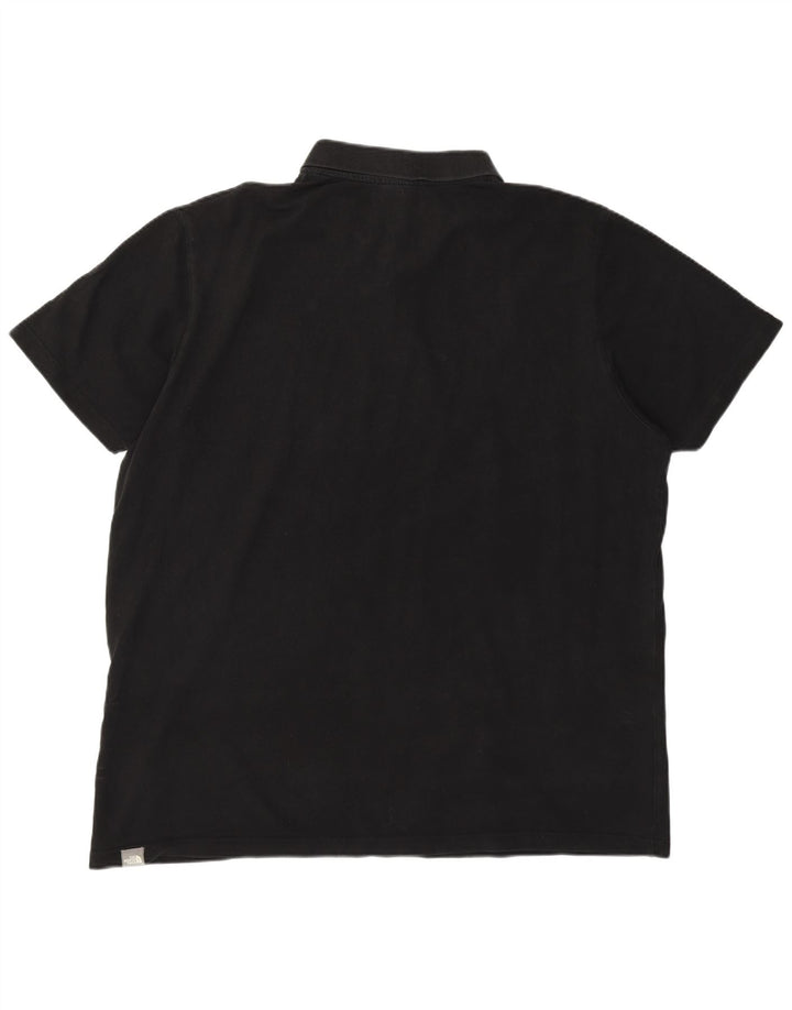 The North Face muška polo majica 2XL crni pamuk