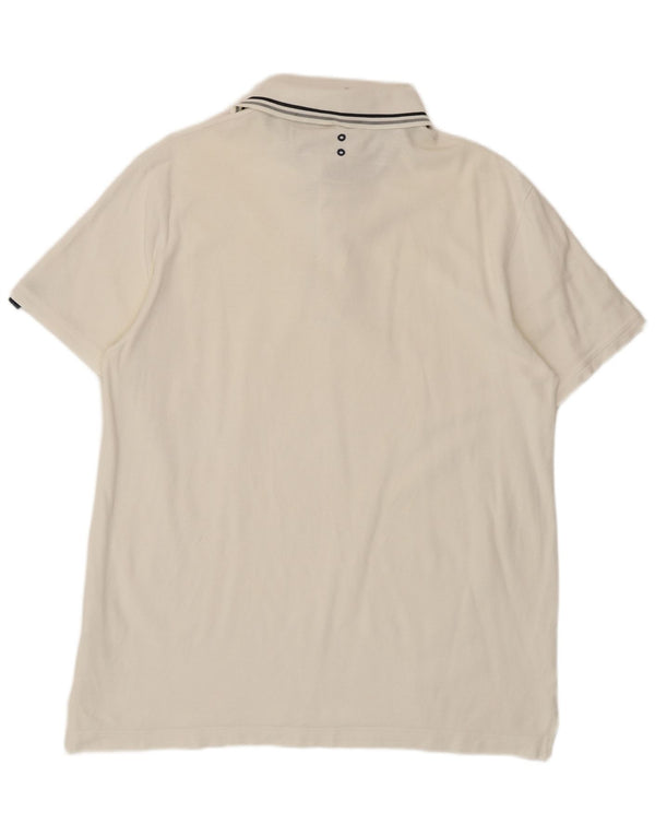 Adidas muška polo majica UK 44/46 veliki bijeli pamuk