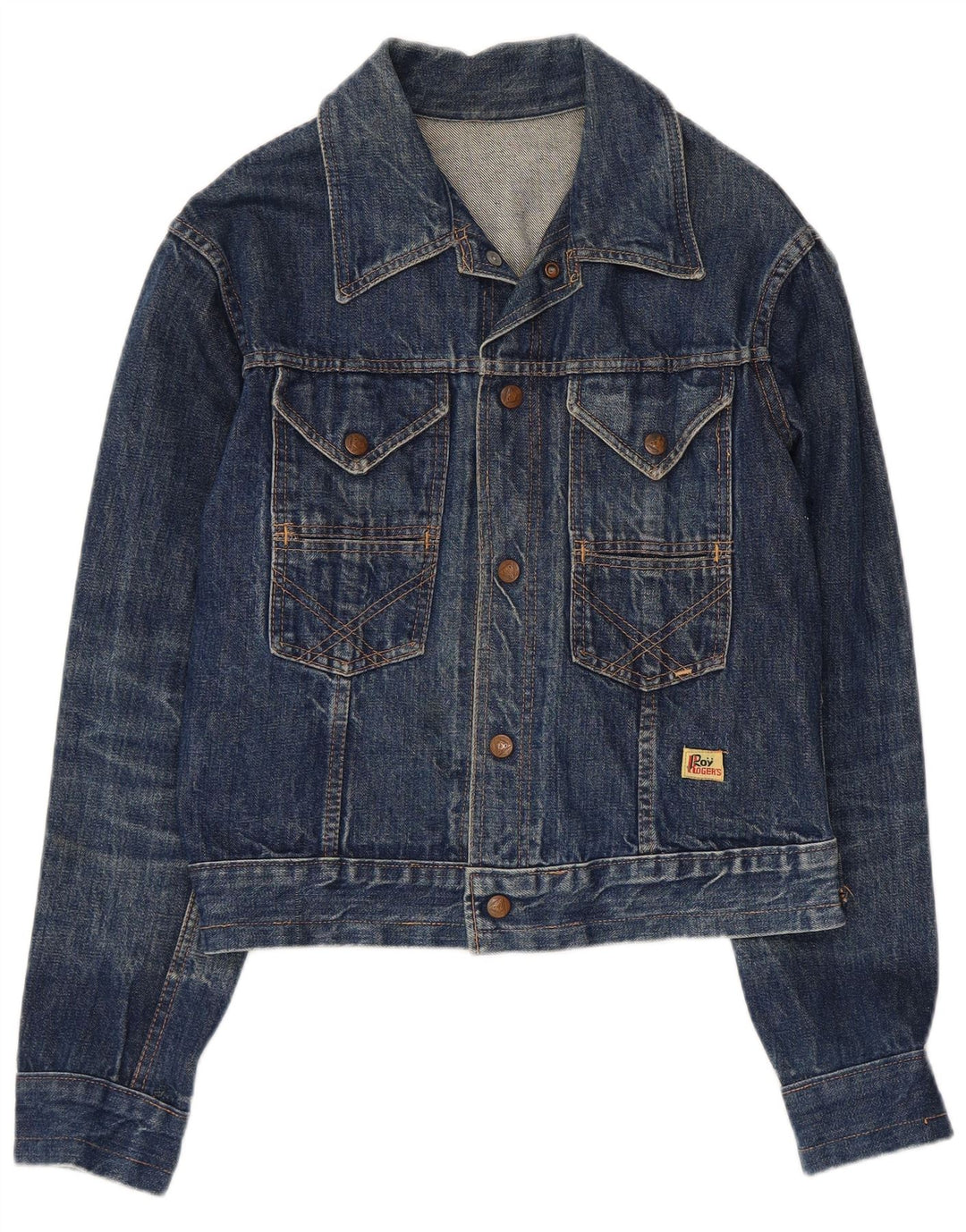 Roy Rogers Ženska traper jakna UK 14 srednje plava