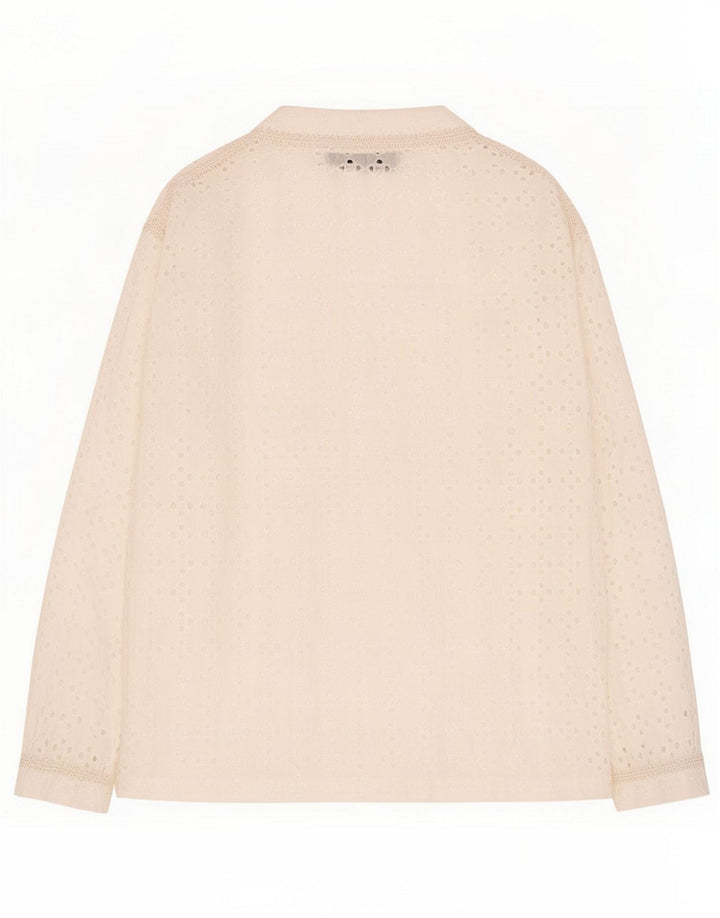 Ženska majica dugih rukava Zara UK 14 Medium White