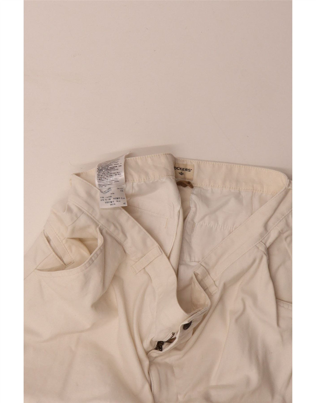 DOCKERS Muške kargo kratke hlače W36 Large Off White Pamuk