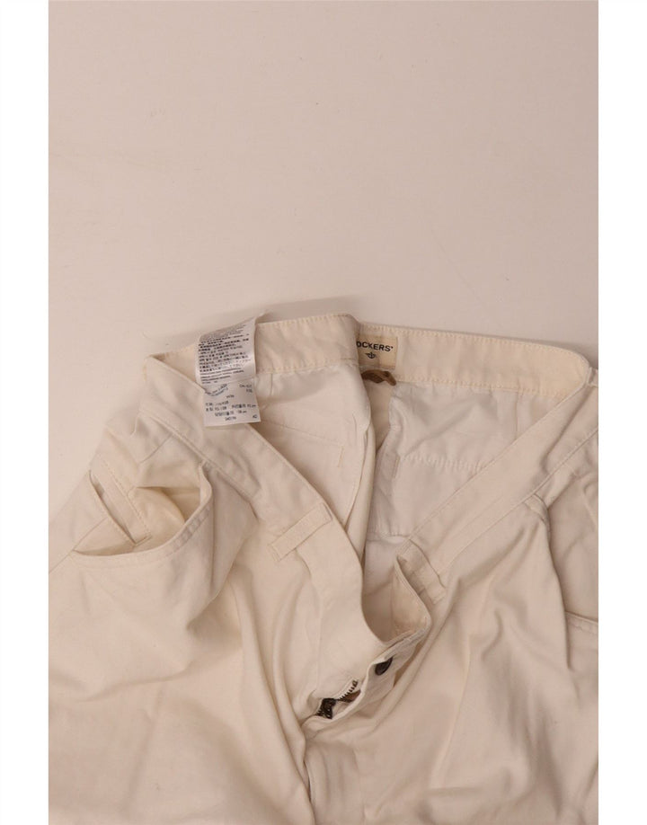 DOCKERS Muške kargo kratke hlače W36 Large Off White Pamuk