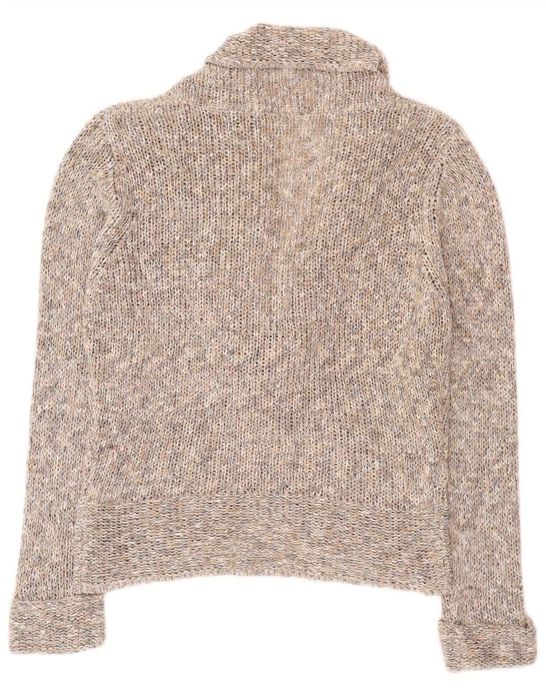 Marks & Spencer ženski kardigan na kravatu UK 14 Large Grey Flecked