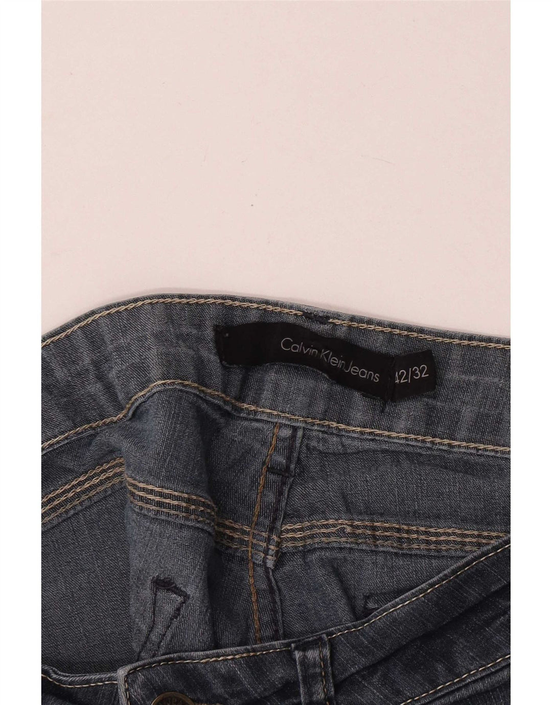Calvin Klein Muške uske traperice W42 L32 Plave