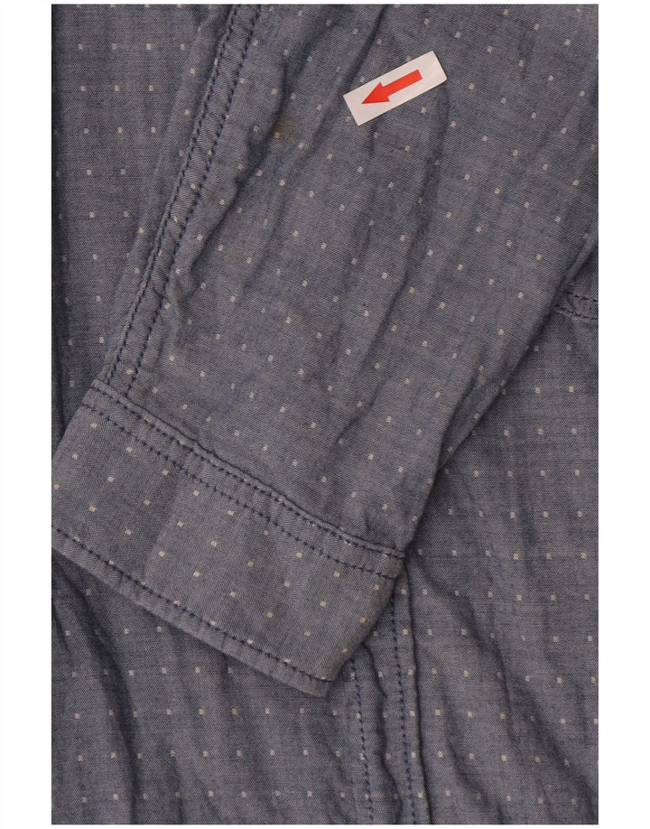 Jack & Jones muška košulja, pamuk s velikim plavim točkama