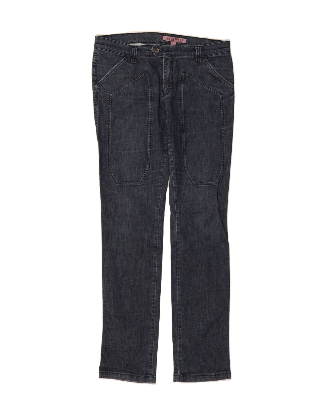 JECKERSON Womens Slim Jeans W30 L34 Blue Cotton Vintage Jeckerson and Second-Hand Jeckerson from Messina Hembry 