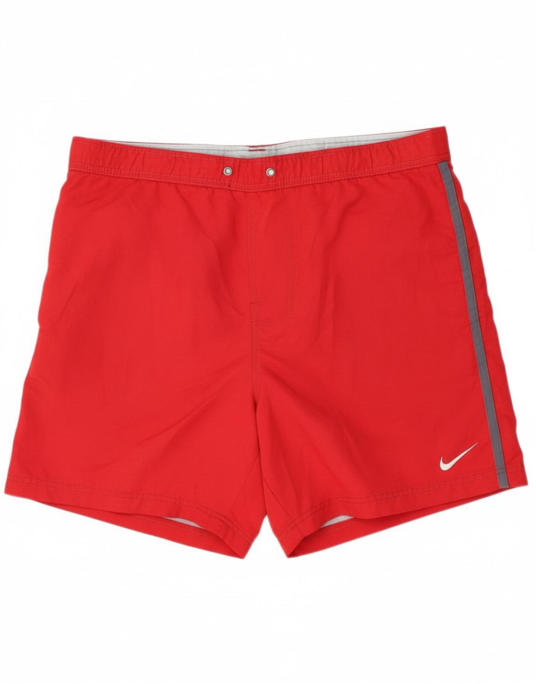 NIKE Mens Cor72z Graphic Swimming Shorts Large  Red