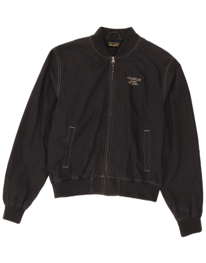 Muška bomber jakna Wrangler UK 38 srednje crna