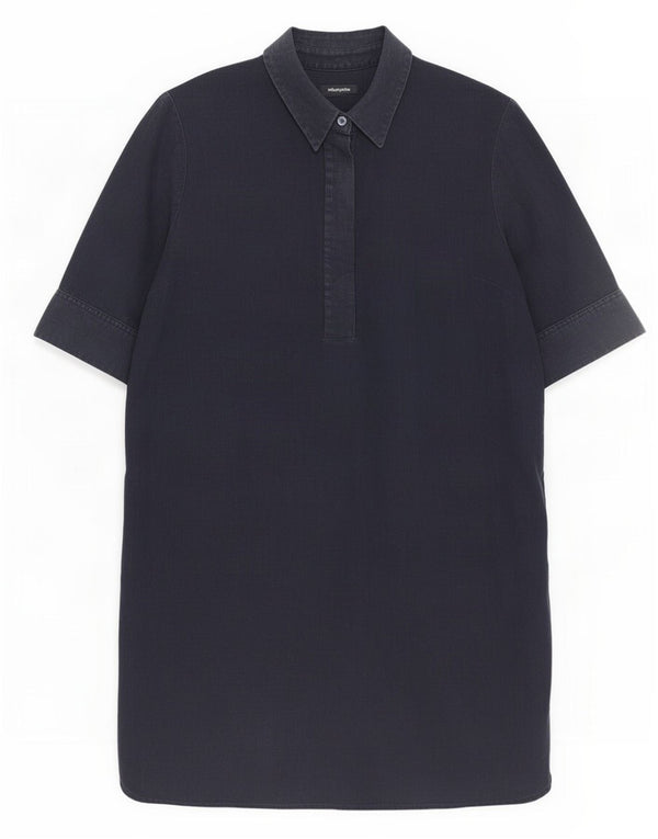 Hobbs ženska košulja kratkih rukava UK 16 Large Tavy Blue Lan