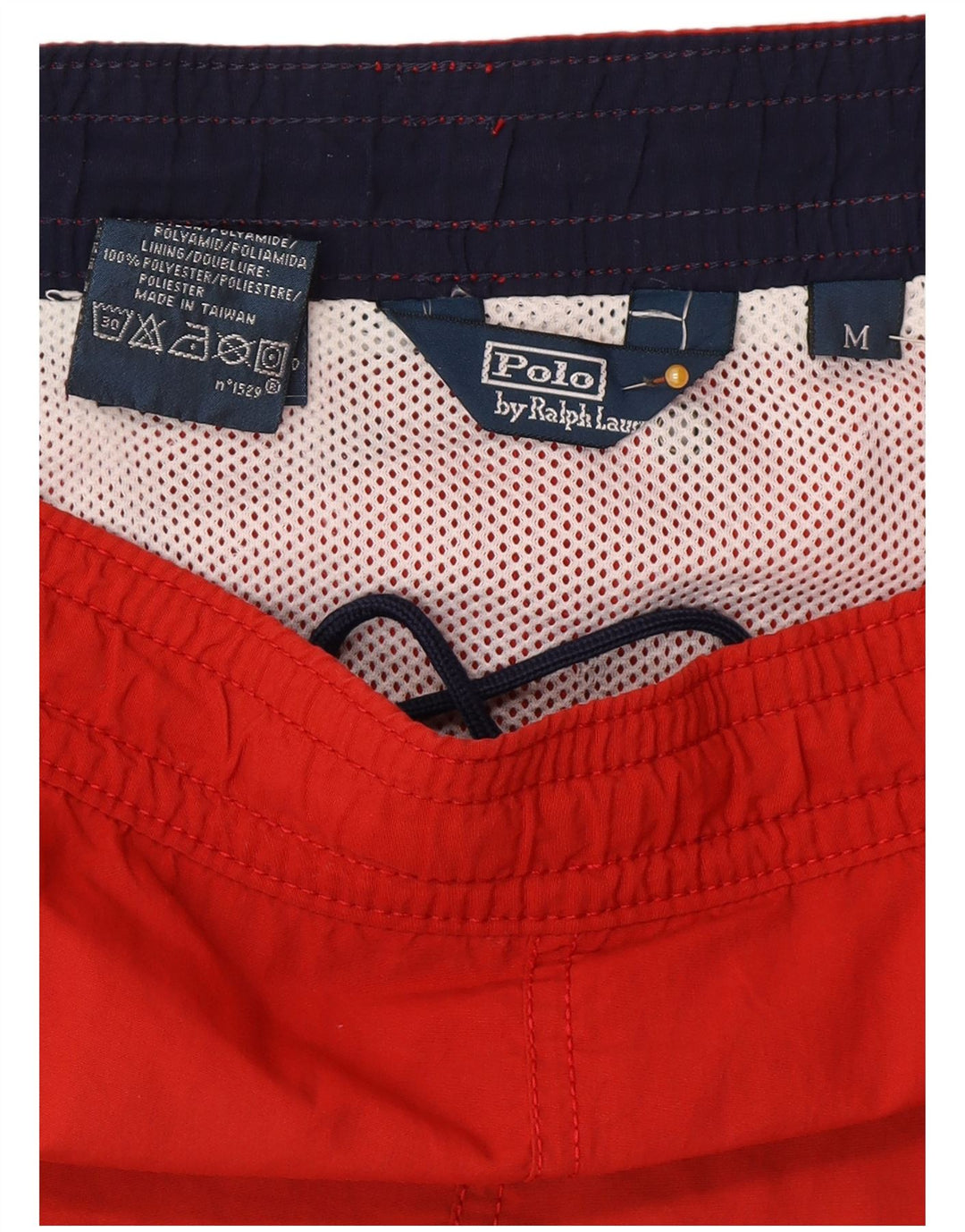 Polo Ralph Lauren muške kratke hlače za kupanje srednje crvene boje od poliestera