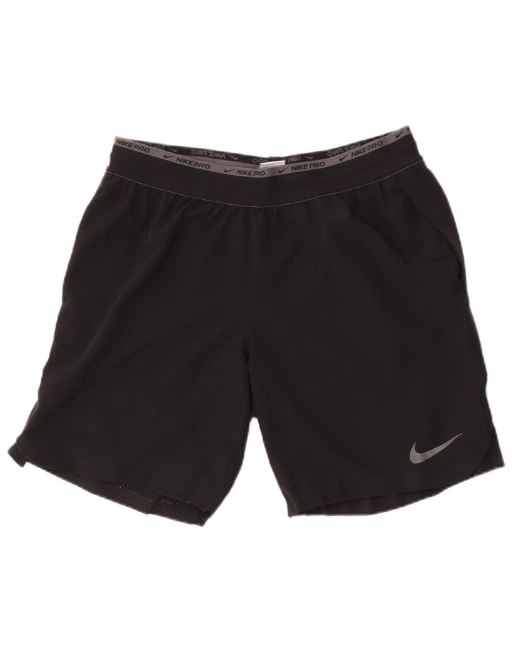 Nike Mens Dri Fit Sport Shorts Large Black Polyester