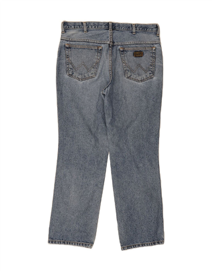 WRANGLER Mens Straight Jeans W36 L30 Blue Cotton Vintage Wrangler and Second-Hand Wrangler from Messina Hembry 