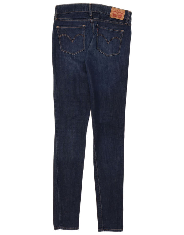 Levi's ženske 711 uske traperice W25 L32 plavi pamuk