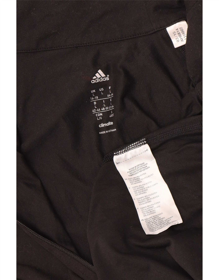 Adidas ženska trenirka Climalite Pulover Top UK 16/18 velika crna