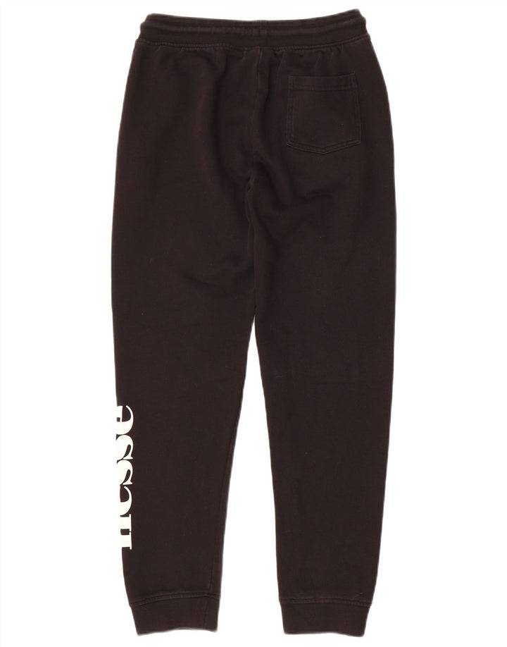ELLESSE Boys Graphic Trenirka Hlače Joggers 11-12 godina crni pamuk